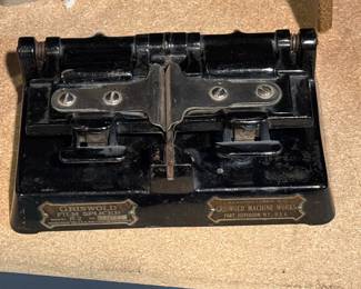 Griswold Model R-2 Film Splicer