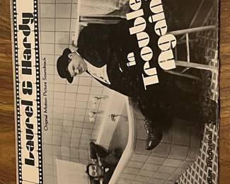 Laurel & Hardy "In Trouble Again" Original Motion Picture Soundtrack Vinyl