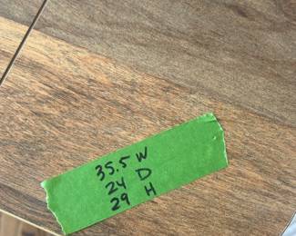 Mid-Century Modern Drop-Leaf Pedestal Table