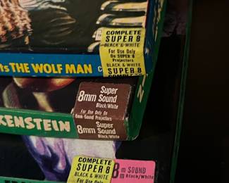 Castle Films Universal Monsters 8mm/Super 8 Movie Reels Collection