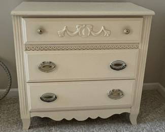 Vintage French Provincial Style Nightstand