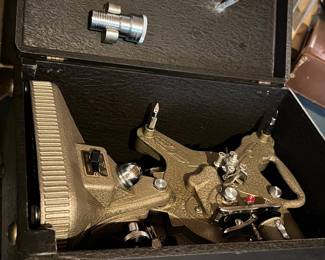 Keystone Model K-160 16mm Film Projector with Case