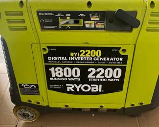 Ryobi RYi2200 Digital Inverter Generator