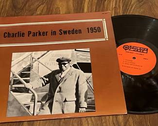 Charlie Parker in Sweden 1950 Phoenix Jazz LP