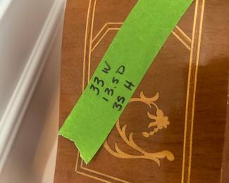 Louis XV Style Marquetry Inlaid Ladies Writing Desk