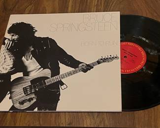 Bruce Springsteen Born to Run Vinyl LP - 1975 Columbia Records Pressing