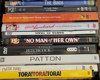 Classic Film DVD Collection - Casablanca, Rear Window, The Birds, Patton, Tora! Tora! Tora!