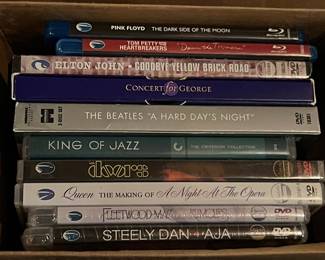 Music Documentary & Concert DVD/Blu-ray Collection