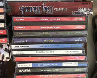 Assorted Music CDs: Steely Dan, The Doors, Bach, U2, Cat Stevens, Joan Osborne, Monkees, Los Lobos, Donald Fagen