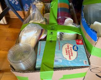 Paper kitchen goods.