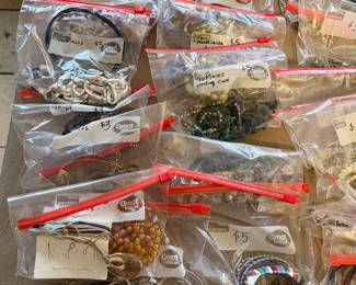 Costume jewelry.