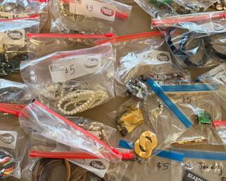Costume jewelry.