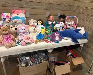 Legos, Stuffed Animal, Reborn Dolls