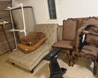 Chaise Lounge and Dining Set