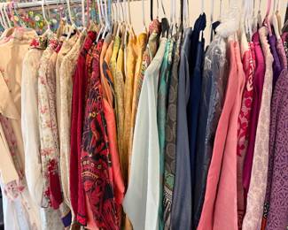 Pakistani Shalwar Formal Ensembles, Dupattas and Embroidered Clothing.... Many more to be photographed tomorrow