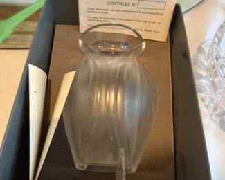 MIB Lalique Vase