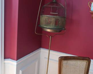 vintage bird cage