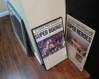 Post dispatch articles of St. Louis football Cardinals