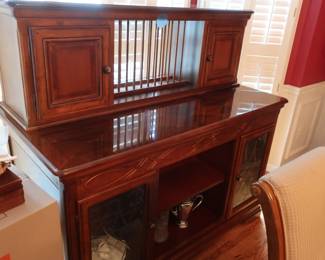 Matching buffet in dining room 30" x 60"