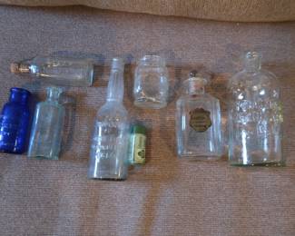 vintage bottles