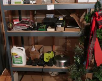metal shelf