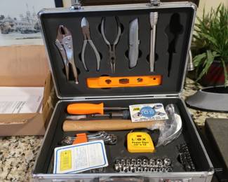 tool set in carring case