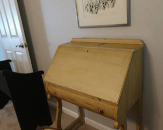 vintage writing desk