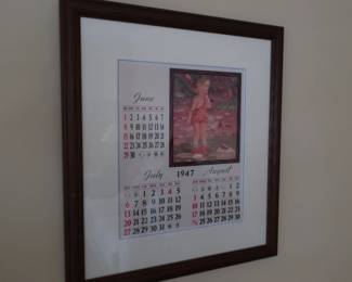 1947 calender picture