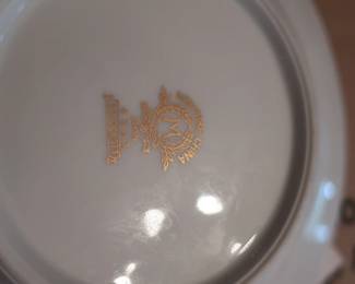 back of noritake china