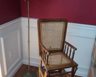 vintage childs high chair