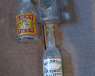 vintage bottles