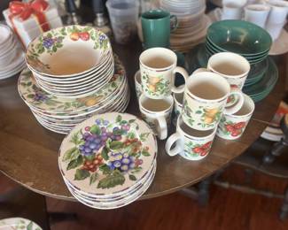 We have a few china sets available.