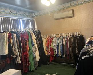 We have a room+ full of clothes