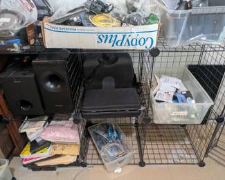 sound systems and storage