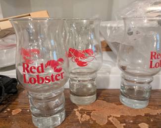 Red Lobster cocktail glasses