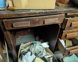old work desks