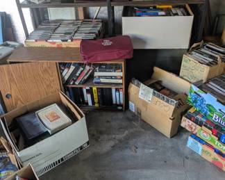 Tons of vintage magazines and books!