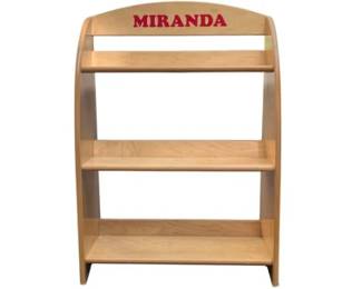 Personalized Solid Wood Bookcase