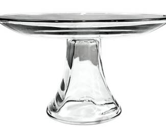 Glass Pedestal Base Cake Stand