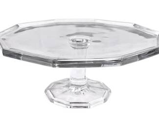 Glass Pedestal Base Cake Stand