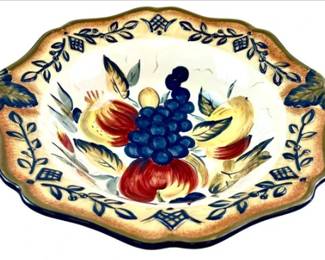 Tuscan Large Fruit Bowl By Pamela Gladding