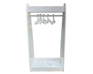 KidKraft White Children's Clothes Hanger Storage Center