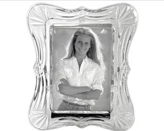Vintage Mikasa Simone Crystal Picture Frame