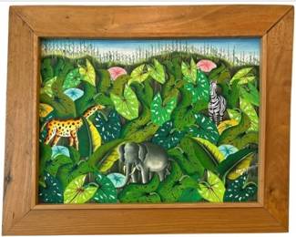 Original Acrylic Painting On Board