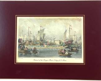 Set Of 4 Mandarin Oriental Engraved Placemats