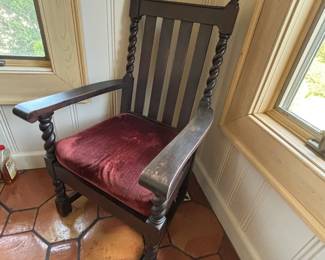 English Jacobean Armchair