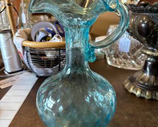 Blenko Glass Pitcher