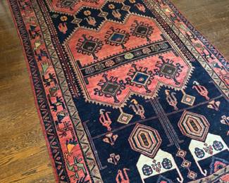 Persian Hamadan Vegetable Dyed Runner