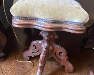 19th C. Piano Stool