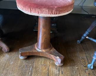 19th C. Piano Stool